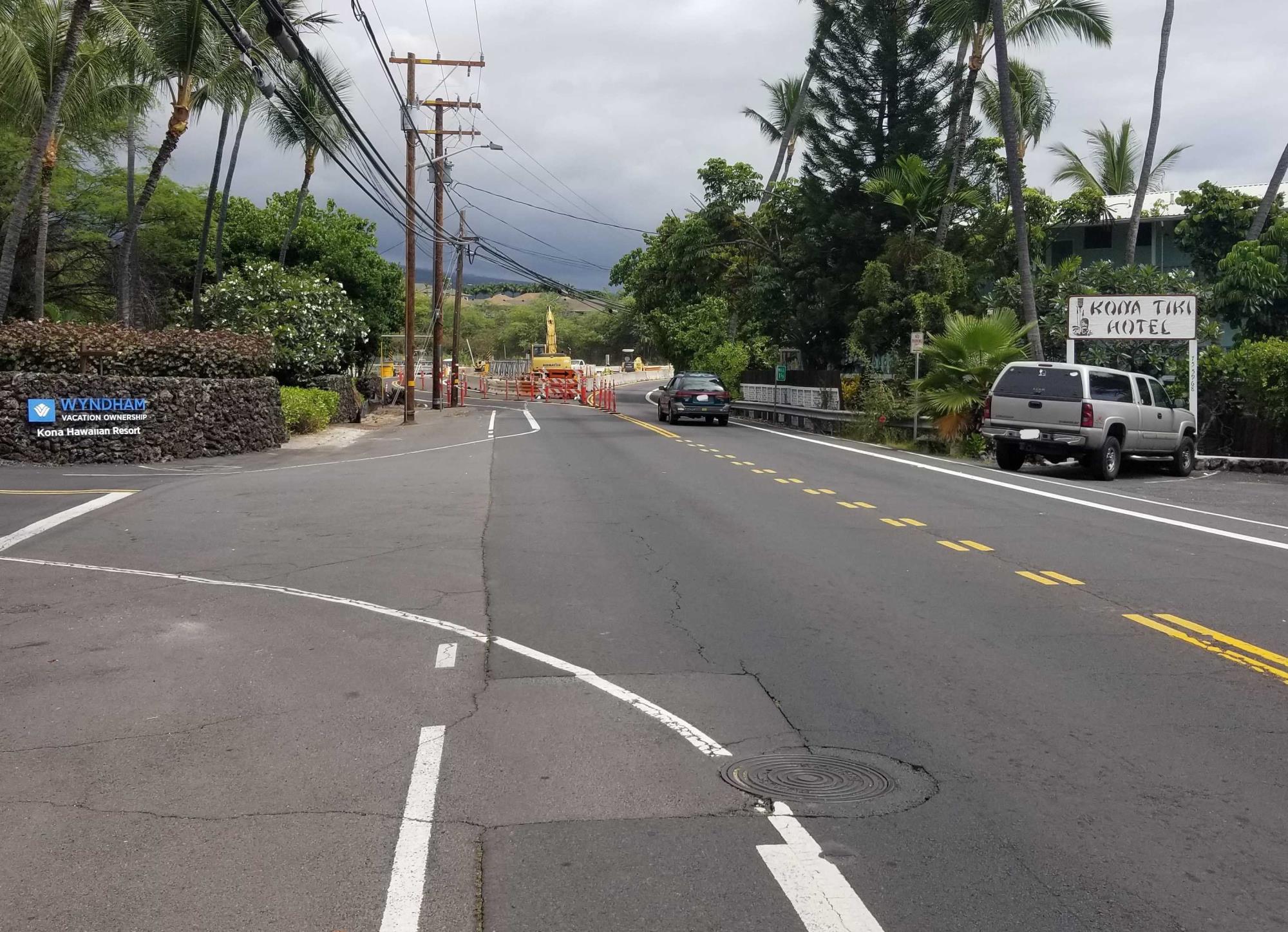 Alii Drive looking southbound 9.3.2020 